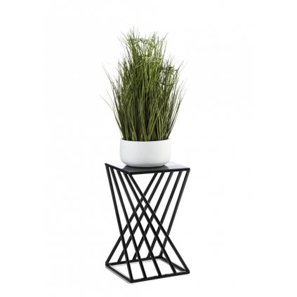 STOJAN NA KVETINÁČ BEAM 40X24X24 CM ČIERNA