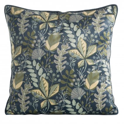 DEKORAČNÁ OBLIEČKA NA VANKÚŠ VELVET 107 45X45 CM LISTY