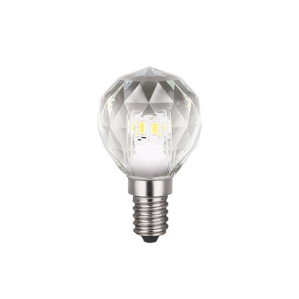 Dekoračná LED žiarovka E14 neutrálna 4000k 3w 330 lm crystal