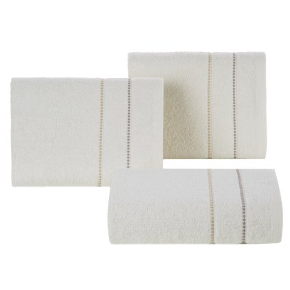 FROTÉ UTERÁK SUZI SADA 6KS 30X50 CM KRÉMOVÁ