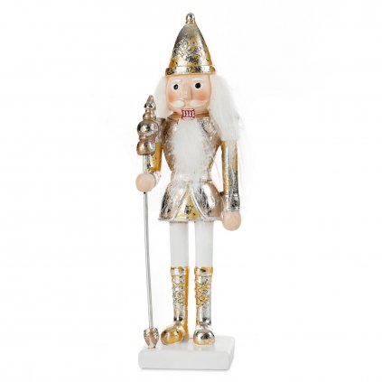 VIANOČNÁ FIGÚRKA NUTCRACKER 20 CM ZLATÁ