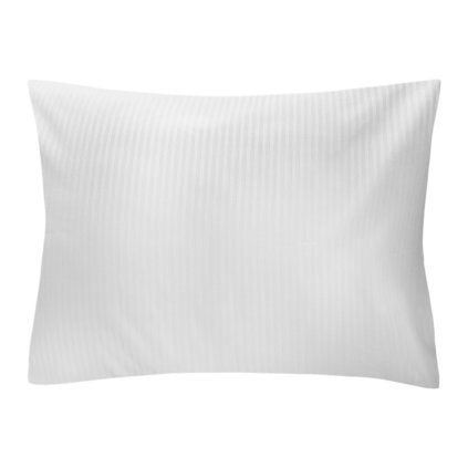 BAVLNENÁ OBLIEČKA NA VANKÚŠ STRIPES4 50X60 CM BIELA