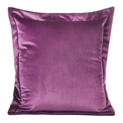 SADA DEKORAČNÝCH OBLIEČOK NA VANKÚŠ 2KS RIA 45X45 CM TMAVOFIALOVÁ