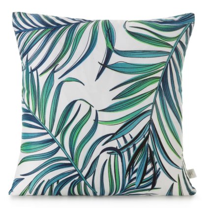 DEKORAČNÁ OBLIEČKA NA VANKÚŠ PALMS 40X40 CM LISTY