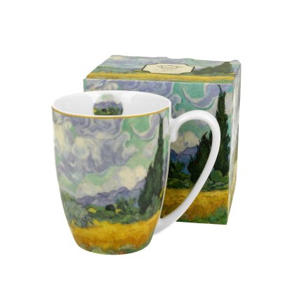 Porcelánový hrnček Van Gogh Wheat Field 350 ml