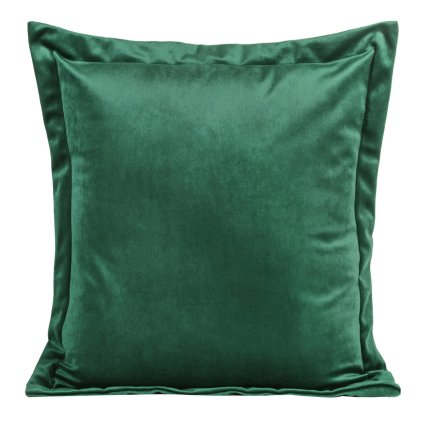 SADA DEKORAČNÝCH OBLIEČOK NA VANKÚŠ 2KS RIA SADA 2KS 45X45 CM TMAVOZELENÁ