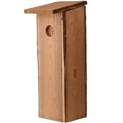 Búdka pre ďatľa Smart, 53,5x18x22 cm, drevo, hnedá