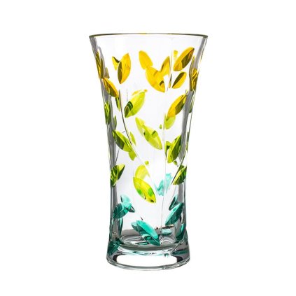 KRIŠTÁĽOVÁ VÁZA BOHEMIA PRESTIGE LAURUS SUMMER 300MM
