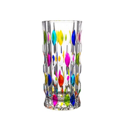 KRIŠTÁĽOVÁ VÁZA BOHEMIA PRESTIGE JOKER BLUSH 280MM