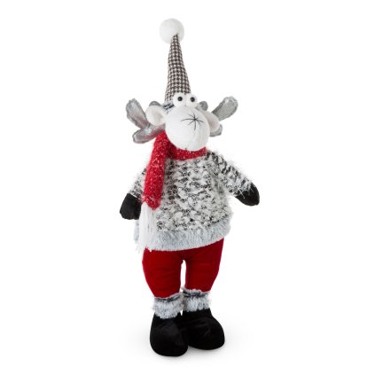 VIANOČNÁ FIGÚRKA REINDEER 54 CM VIACFAREBNÁ