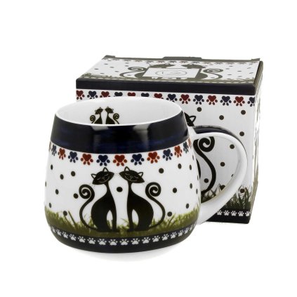 Porcelánový hrnček Adorable Cats 430 ml