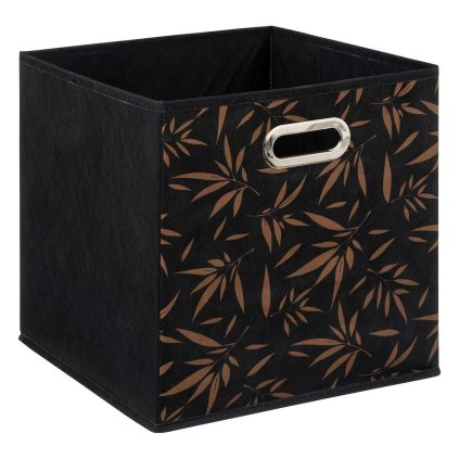 Úložný box Harmony, 31x31x31 cm, čierna