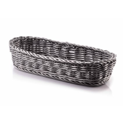 Košík na príbor Sino Grey, 27x6x11 cm