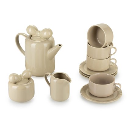 Čajový/kávový set Sofia Beige1