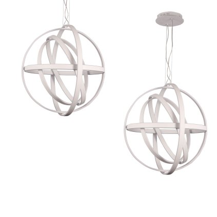 Závesné LED svietidlo Copernicus, 5x LED 260w, 3000k, w