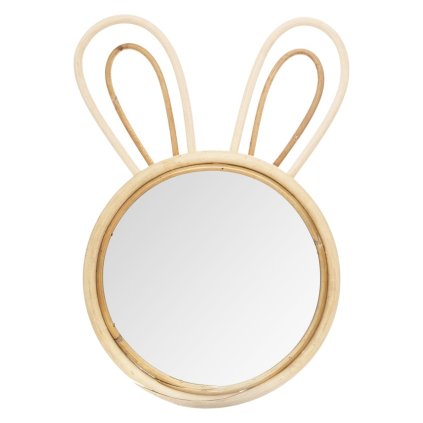 Zrkadlo Rabbit, hnedé