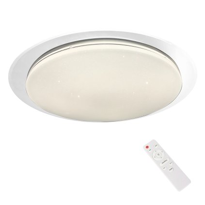 Stropné LED svietidlo Ontario, 1x LED 80w, 3000-6000k, w, s ovládačom