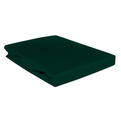 SATÉNOVÉ PRESTIERADLO 120X200 CM TMAVOZELENÉ