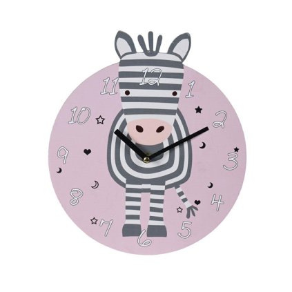 5907600418882 zegar scienny okragly zebra