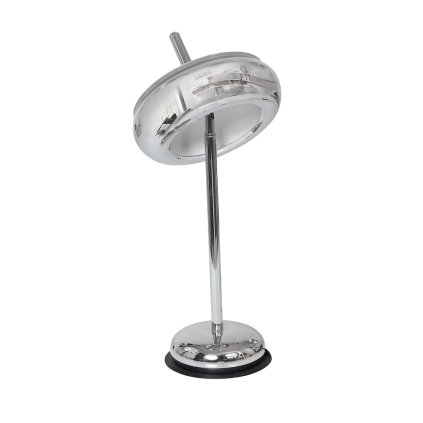Stolná lampa Mercurio, 1x chrómové kovové tienidlo