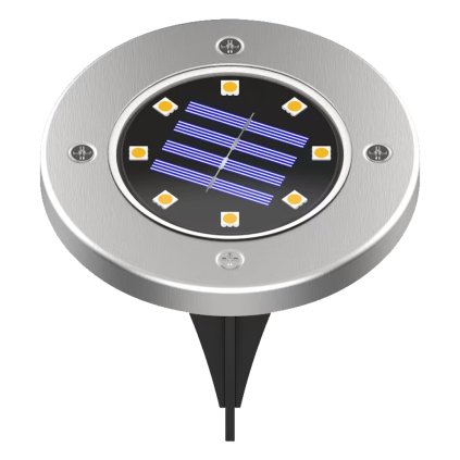Exteriérové solárne zapichovacie svietidlo Deck, 1x LED 0,06w