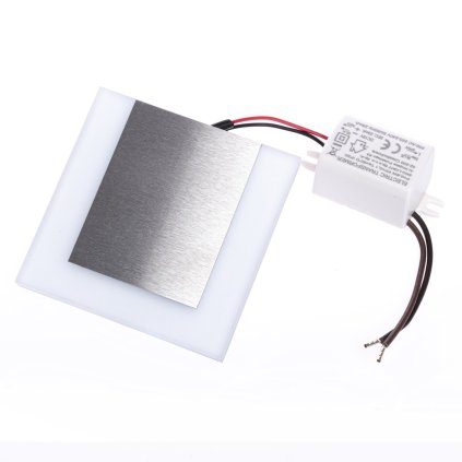 Schodiskové LED svietidlo Capri, 1x LED 0,6w, 6500k, s