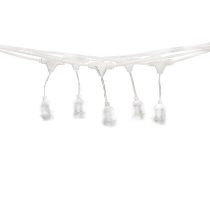 LED svetelná reťaz Basic, 15m, (bez žiaroviek), w