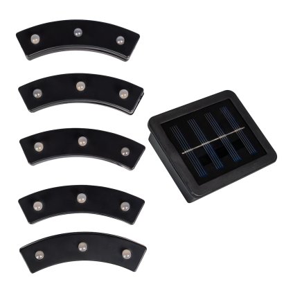 Solárne LED svietidlo Hero, 0,06w, 3000k, b, sada 5ks