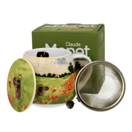 5902693960263 kubek barylka z zaparzaczem monet poppy field 430 ml