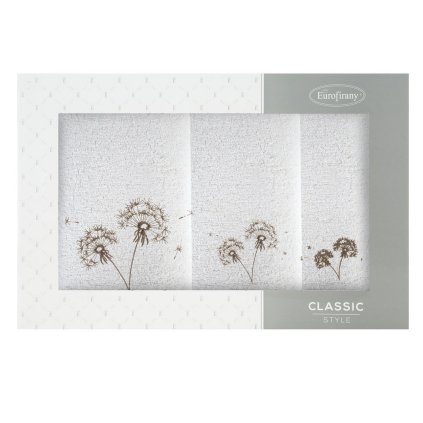 FROTÉ UTERÁK MOLI3 SADA 1KS 30X50 CM, 1KS 50X90 CM, 1KS 70X140 CM KRÉMOVÁ