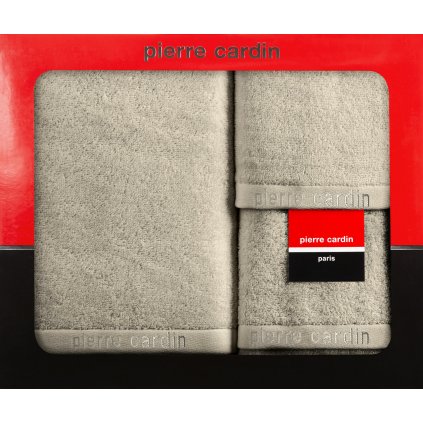 FROTÉ UTERÁK PIERRE CARDIN EVI SADA 30X50 CM, 50X90 CM, 70X140 CM SVETLOBÉŽOVÁ