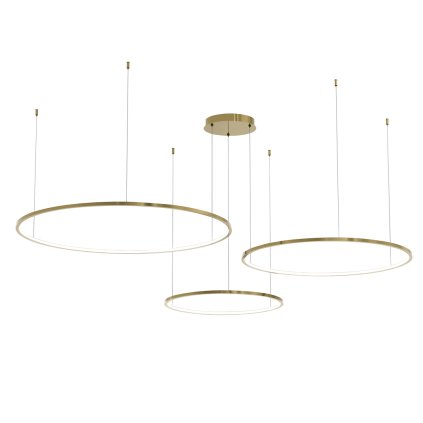 Závesné LED svietidlo Saturno, 3x LED 100w, 4000k, g