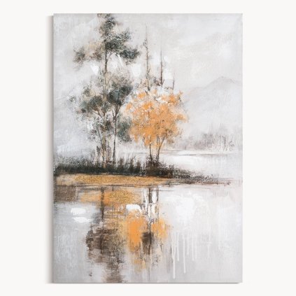 RUČNE MAĽOVANÝ OBRAZ 667 70X100 CM