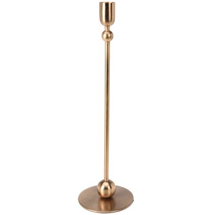 8721037121118 nowoczesny wysoki swiecznik w kolorze zlota 33 cm