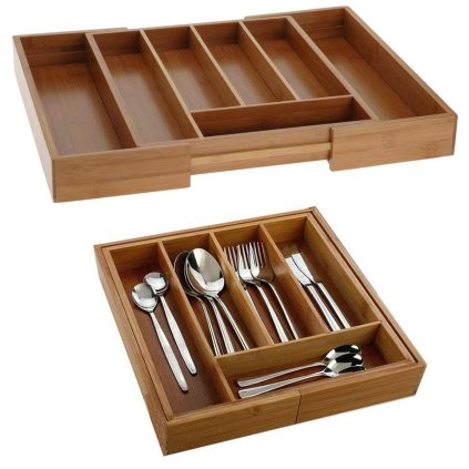 8711295187681 rozsuwany organizer na sztucce 34x45 cm