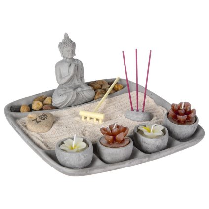 3560238528310 ogrod zen z figurka buddy 23x23 cm