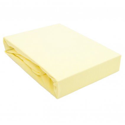 DETSKÉ NEPRIEPUSTNÉ JERSEY PRESTIERADLO SG 019 60X120 CM KRÉMOVÁ