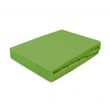JERSEY PRESTIERADLO 033/170 180X200 CM ZELENÉ