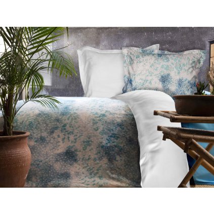 SATÉNOVÉ OBLIEČKY LUXURY PREMIUM BELIZE 200X220 CM, 2KS 70X80 CM VZOROVANÉ