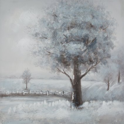 RUČNE MAĽOVANÝ OBRAZ 527B 80X80 CM