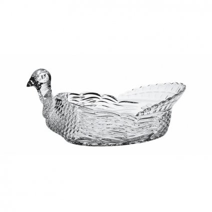 KRIŠTÁĽOVÁ MISKA BOHEMIA PHEASANT 315 MM