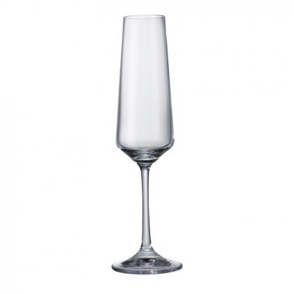 BOHEMIA CORVUS POHÁR NA ŠAMPANSKÉ 160ML SADA 6 KS