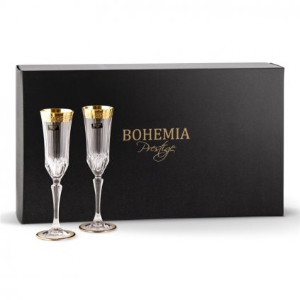 BOHEMIA PRESTIGE MIRADOR POHÁR NA ŠAMPANSKÉ 180ML SADA 6 KS