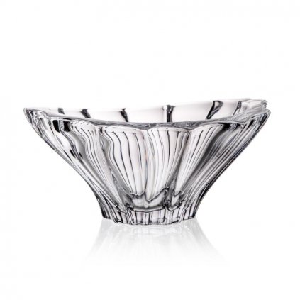 KRIŠTÁĽOVÁ MISKA BOHEMIA PLANTICA 220 MM
