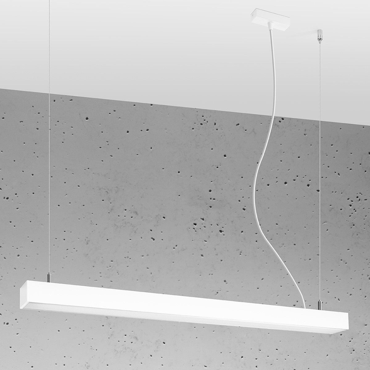Závesné LED svietidlo Pinne 90, 1x LED 25w, 3000k, w