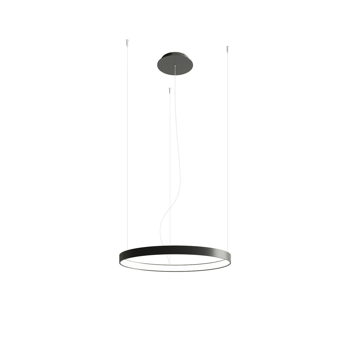 Závesné LED svietidlo Rio 55, 1x LED 30w, 3000k, b