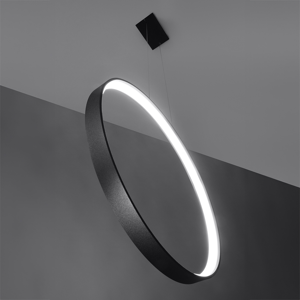Závesné LED svietidlo Rio 78, 1x LED 50w, 3000k, b