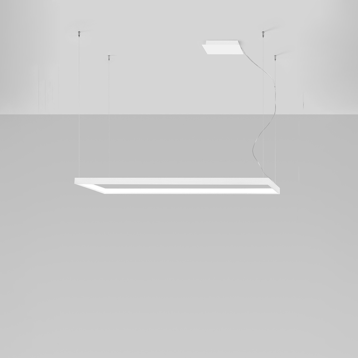 Závesné LED svietidlo Tuula l, 1x LED 50w, 3000k, w