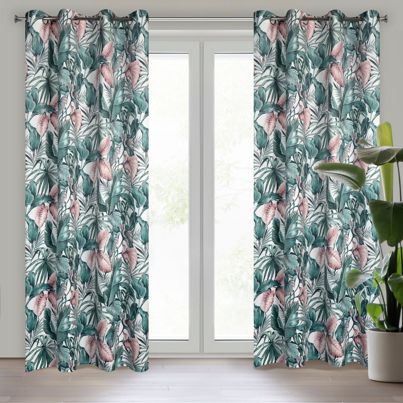 ZATEMŇOVACÍ ZÁVES MADERA 140X250 CM VZOROVANÁ