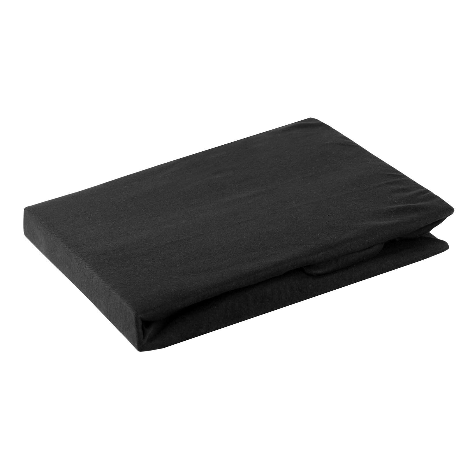 ELASTICKÉ JERSEY PRESTIERADLO 200X220 CM, VÝŠKA 30 CM ČIERNA